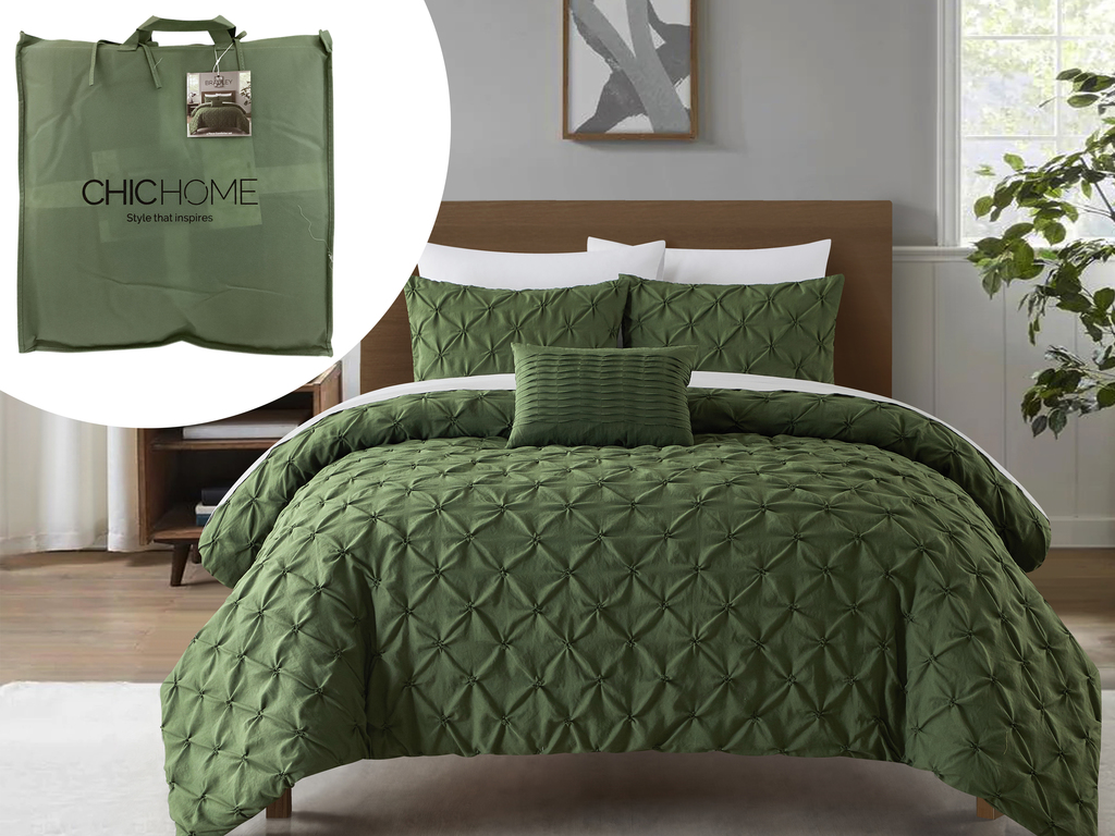 Set de Cama Chic Home Verde