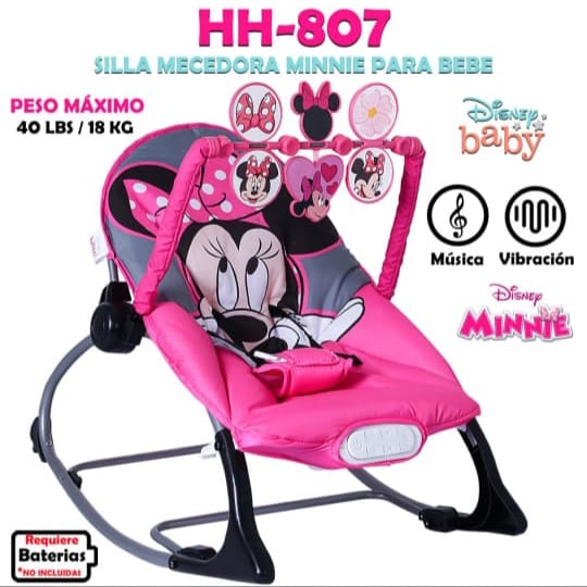 Silla Mecedora Minnie Mouse