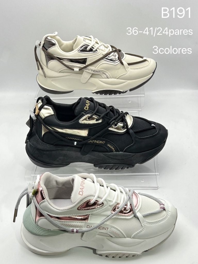 Zapatilla fashion para dama 