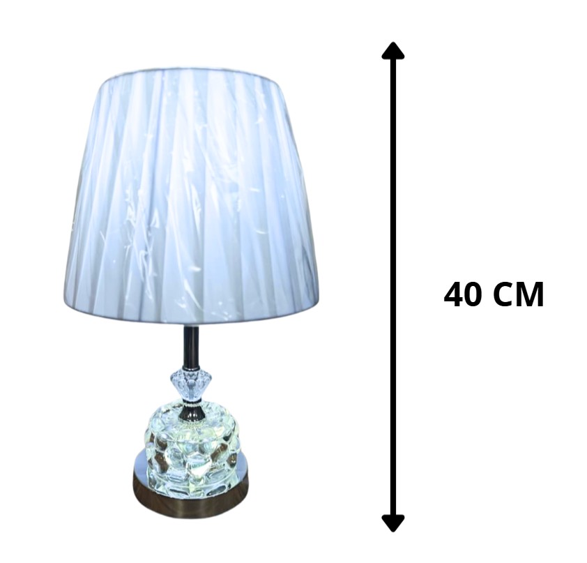 Lámpara decorativa plateada 110V   