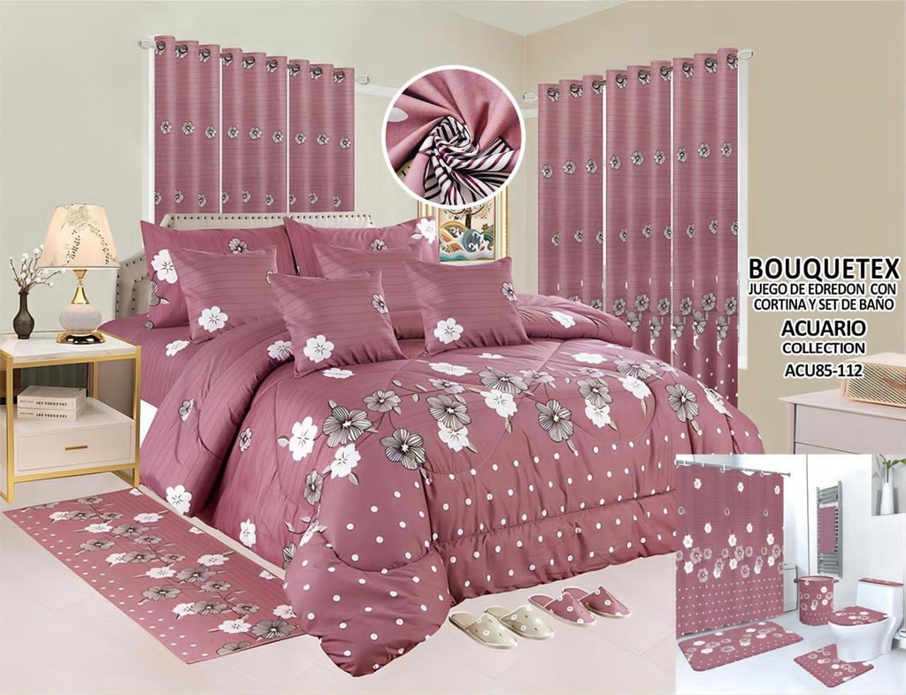 Edredones Matrimoniales 27 pzas