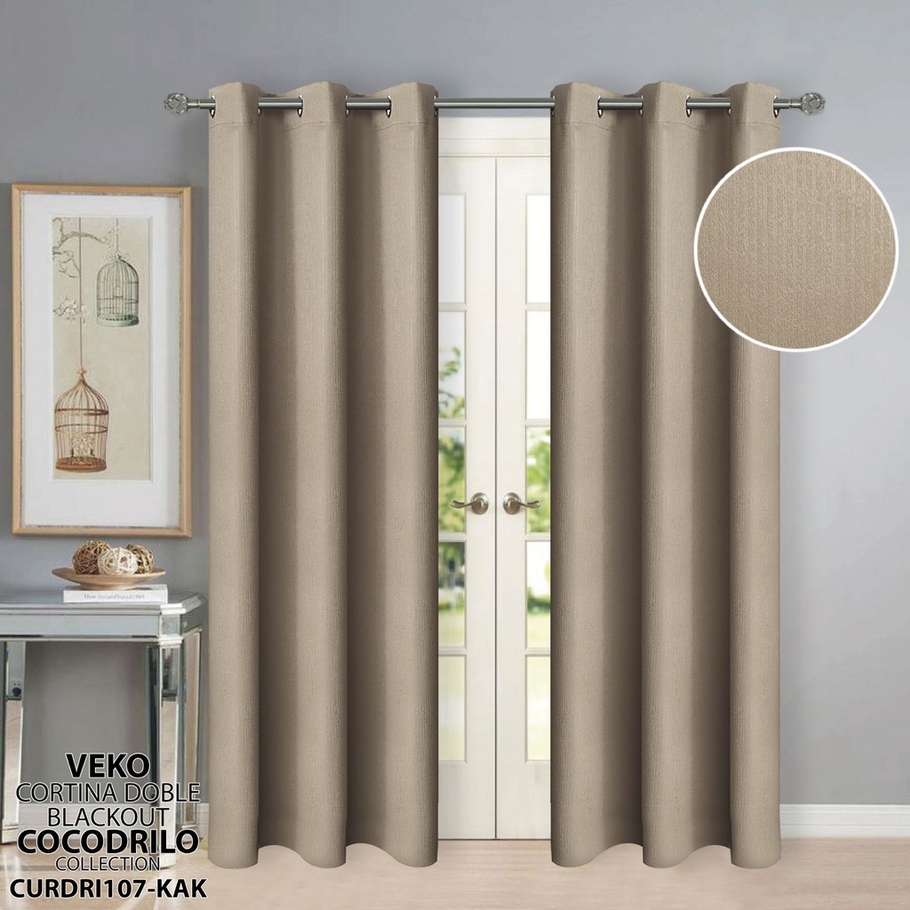 Cortina Doble Blackout CAKI