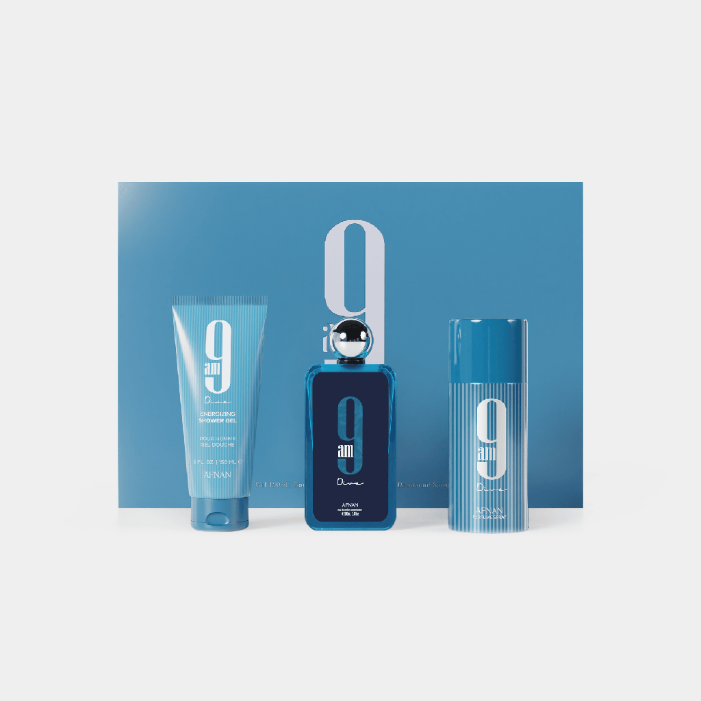 Set de Estuche Afnan 9am Hombres