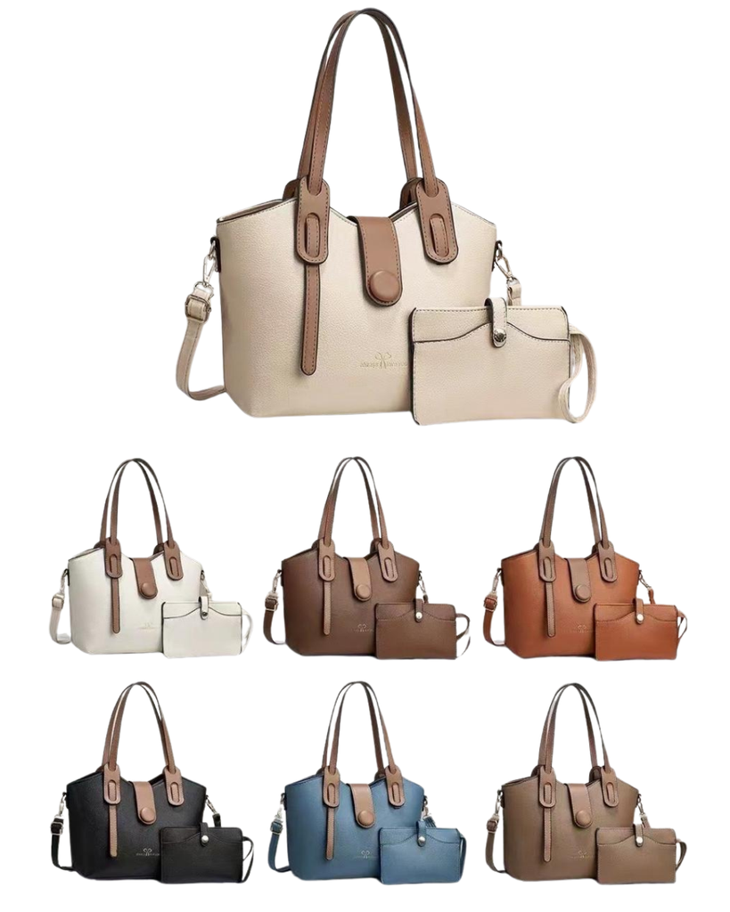 Bolso Tote Elegante con Monedero