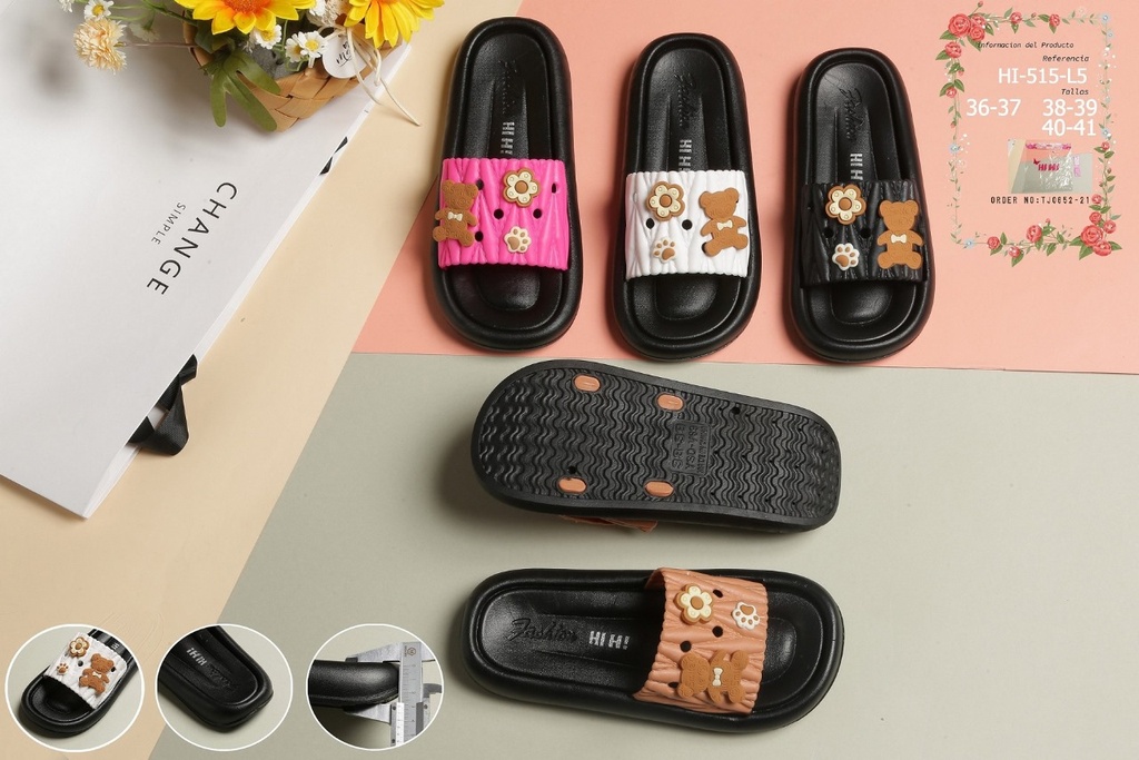 Chancletas fashion para dama
