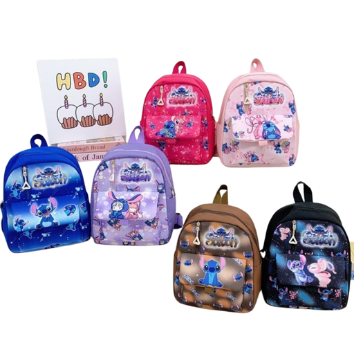 [G-727] Mochila Infantil Stitch