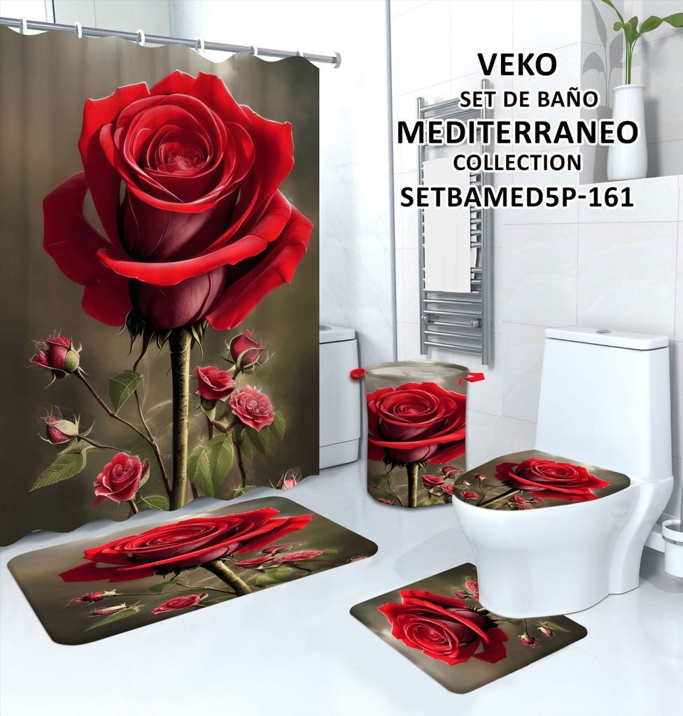 Juego de Baño 5 pza Completo