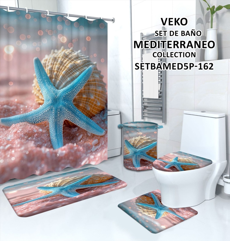 Juego de Baño 5 pza Completo