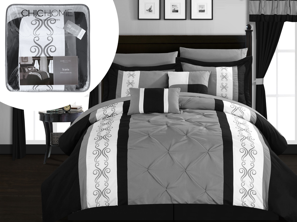Set de Cama 20 Piezas Chic Home Icaria