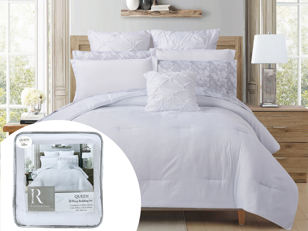 Juego de Cama Queen 10 Piezas- Riderwood Collection