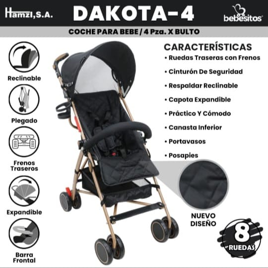 Coche para Bebe Dakota 4