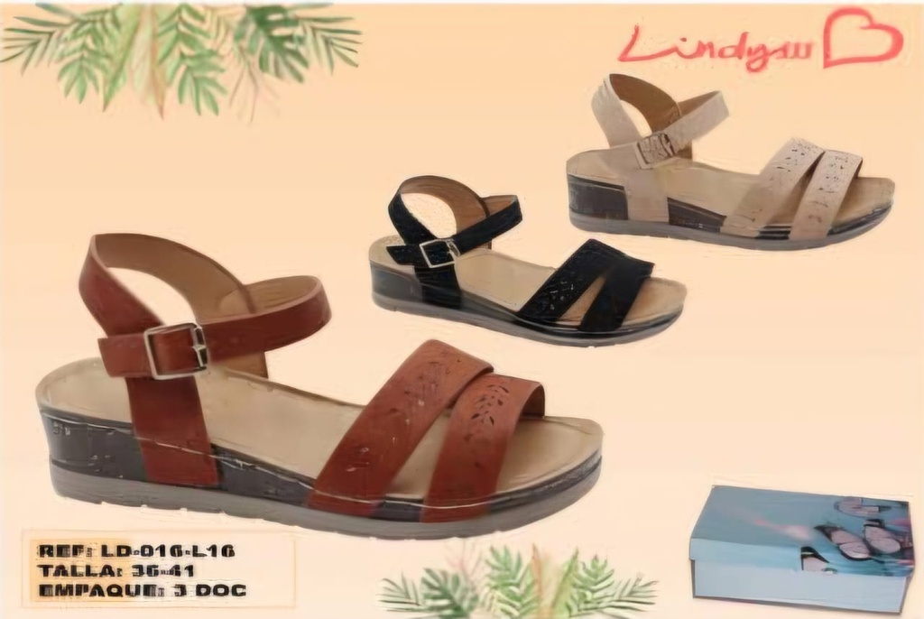 Sandalias de Plataforma para Dama
