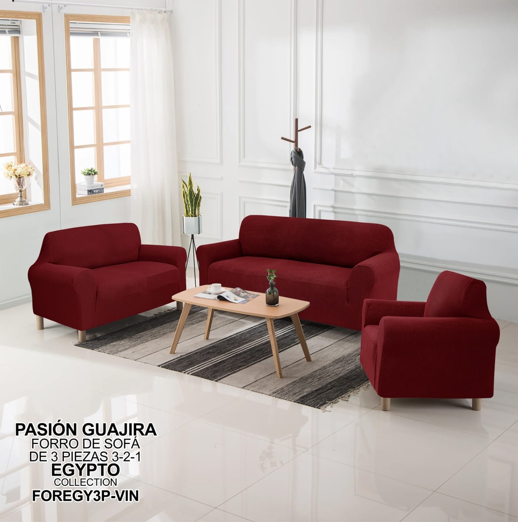 Forros de Muebles 3-2-1 Pasión Guajira