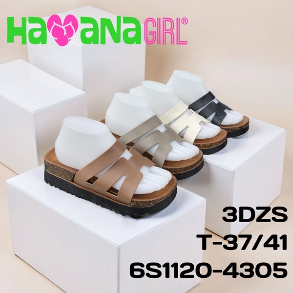 Sandalia engomadas estilo casual 