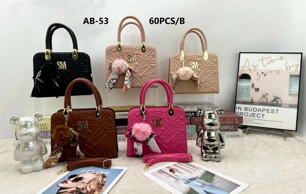 Bolso Elegante con Accesorios 