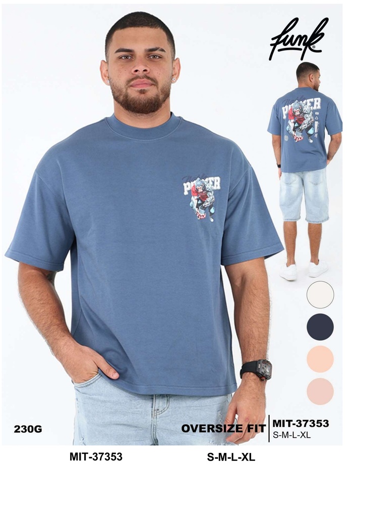 Pullover de Hombre Oversize Fit Power