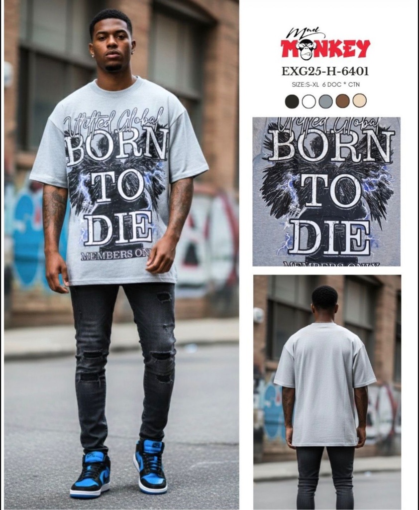 Pullover de Hombre Oversize BornToDie