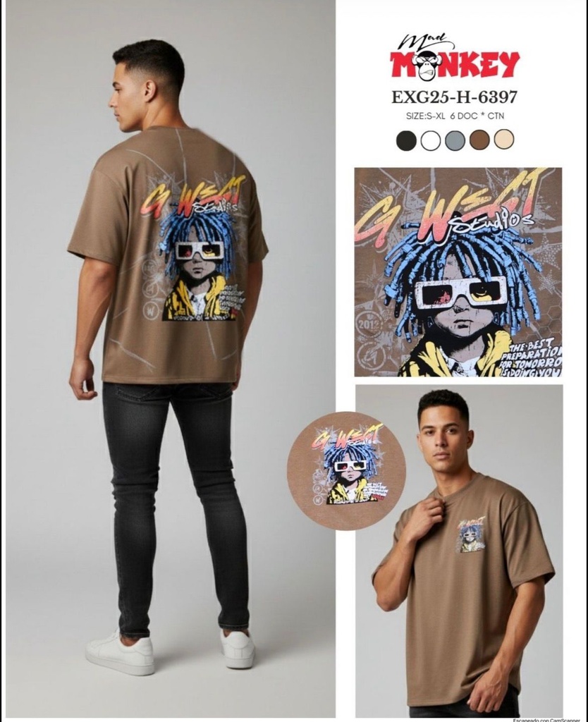 Pullover de Hombre Oversize WestStudios