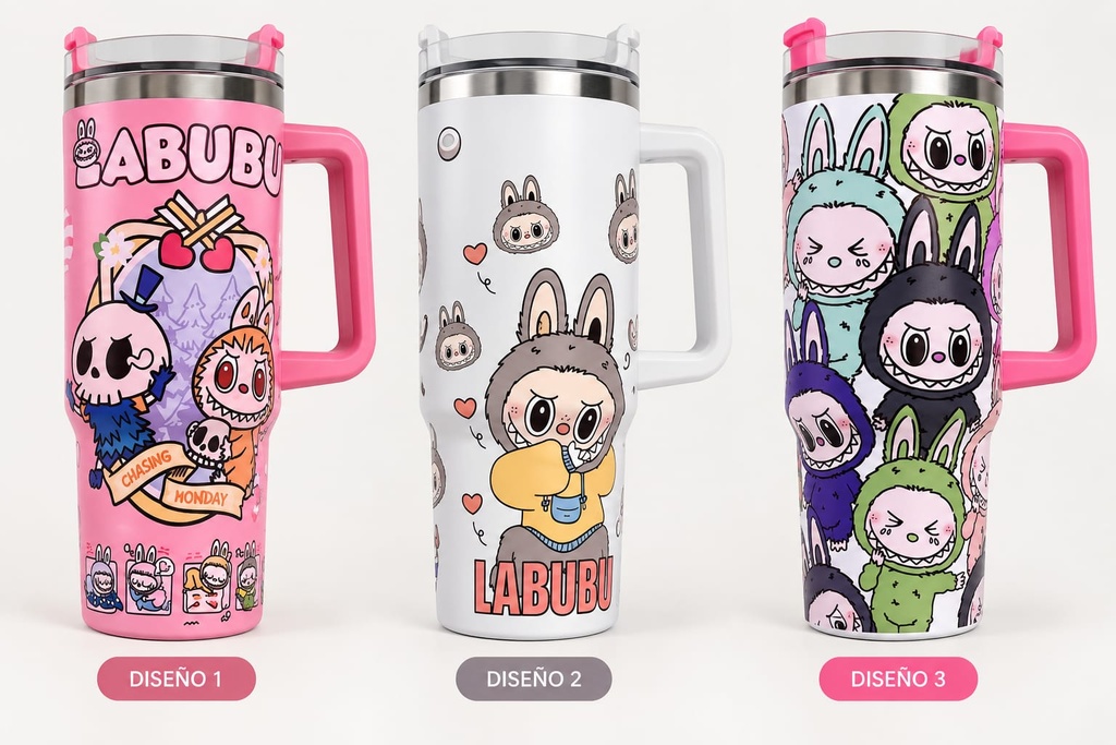Termo Labubu (Diseños 1, 2 y 3)