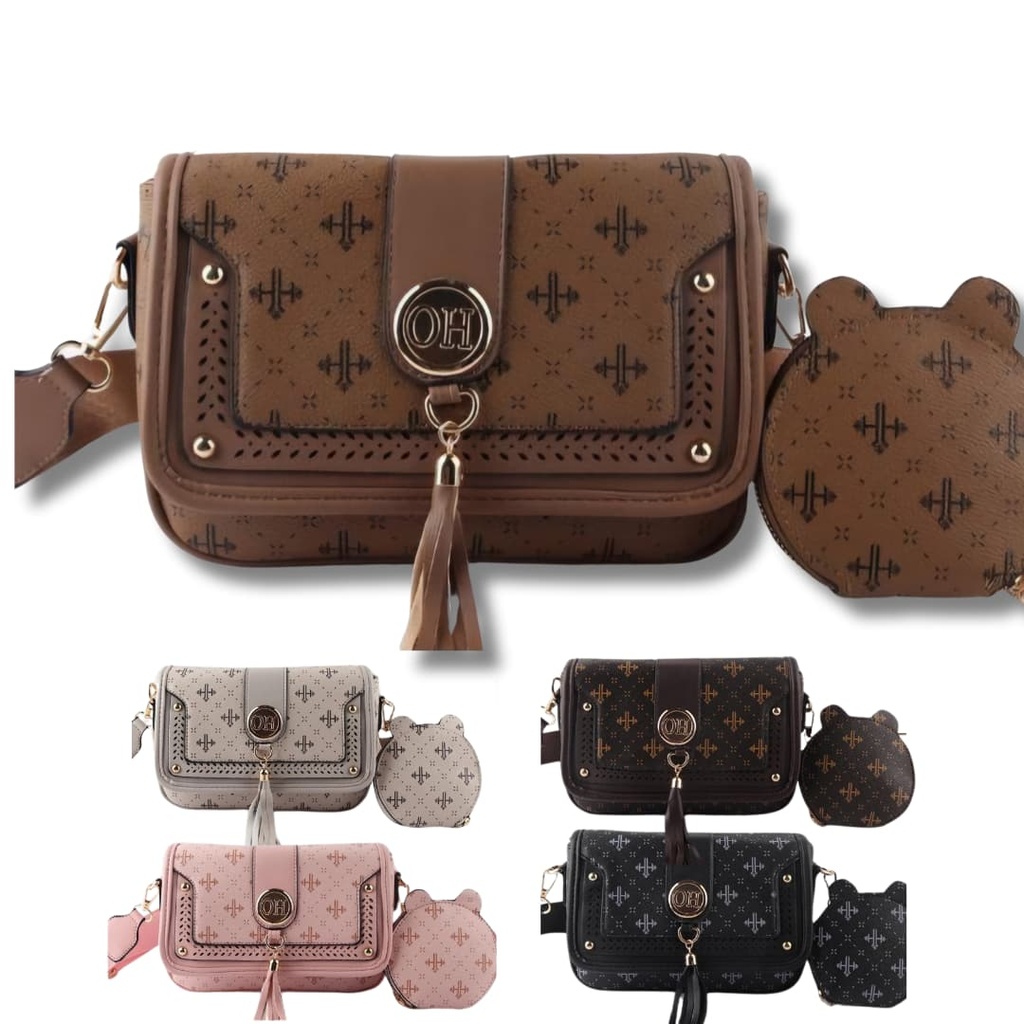 Cartera con monedero mediano OH