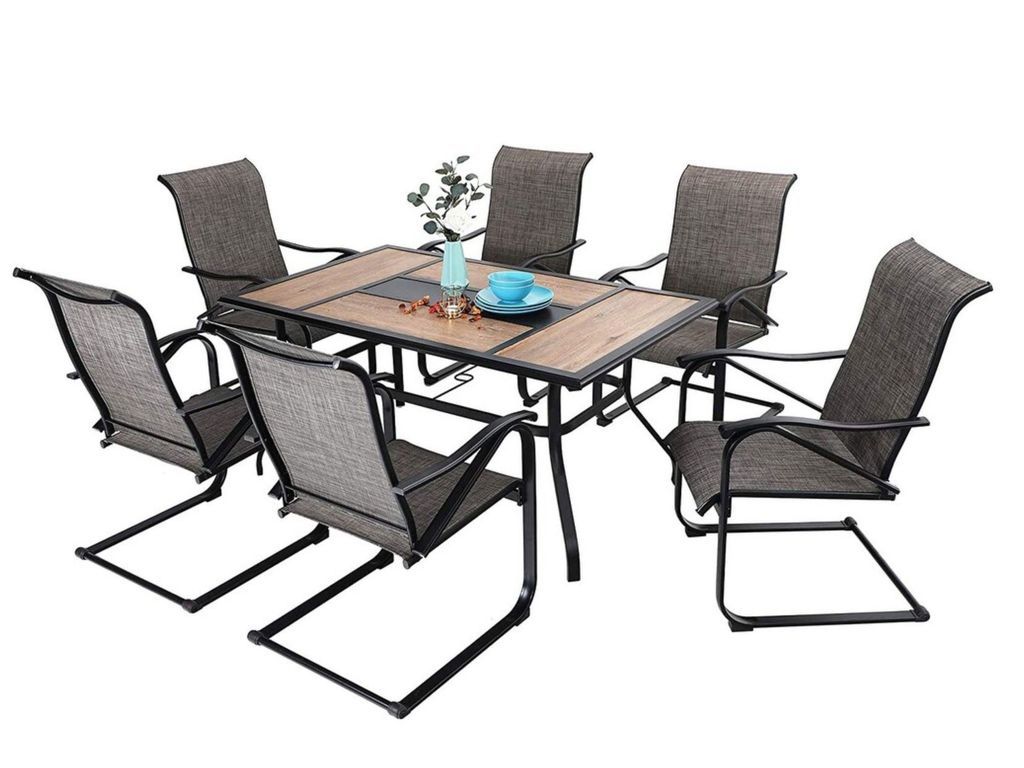 Mesa con silla para Terraza 7 Pzas
