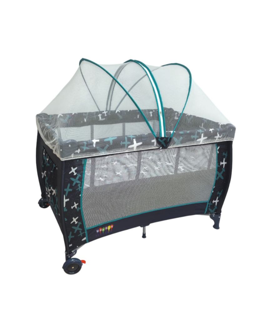 Cuna Corral Plegable con Mosquitero