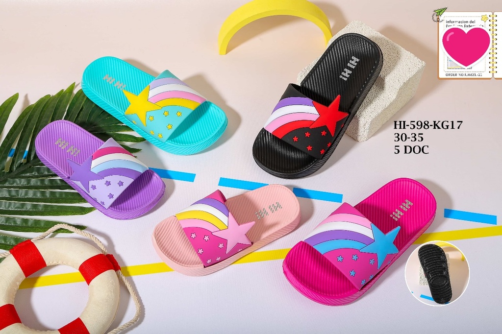 Chancleta Fashion de Niña