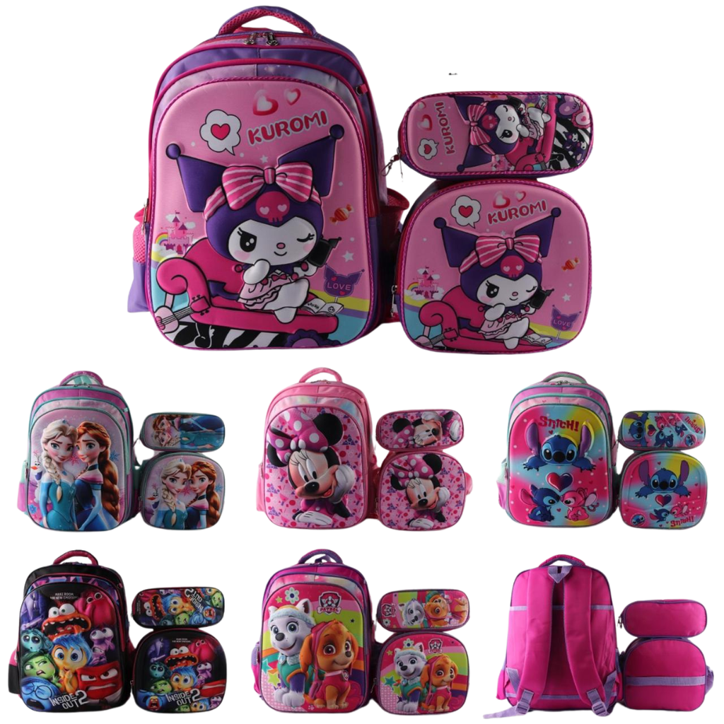 Set de Mochila 3 en 1