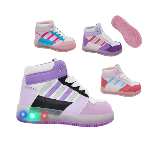 [PYW2162] Tenis Botin con Luces Lescon