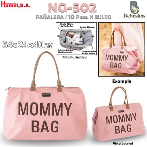 [NG-502] Mommy Bag Pañalera Multifuncional