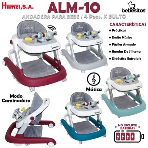 [ALM-10] Andadera para Bebesitos