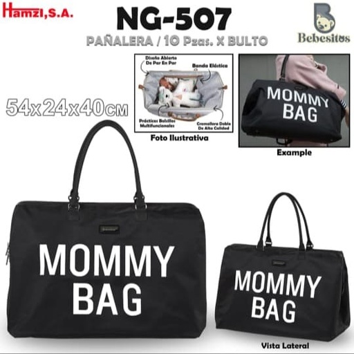 [NG-507] Mommy Bag Pañalera Multifuncional