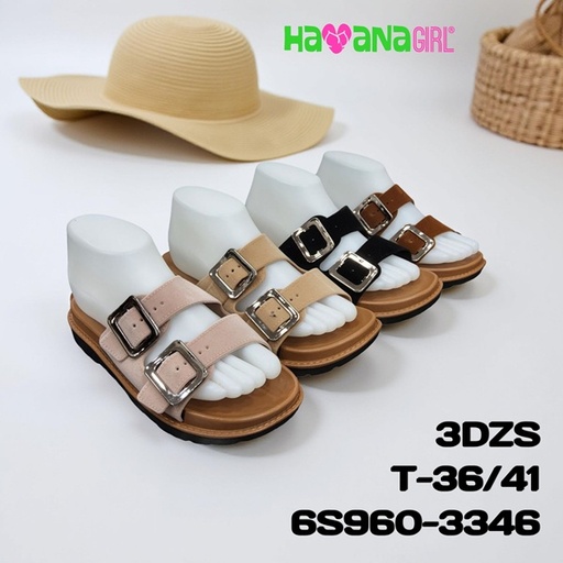 [6S960-3346] Sandalia Casual para Dama