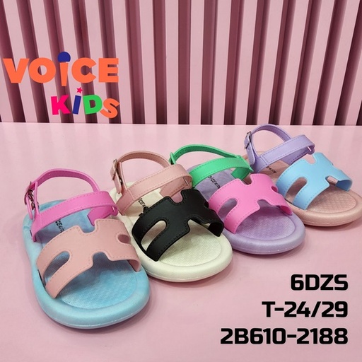 [2B610-2188] Sandalia Casual para Infante 24-29