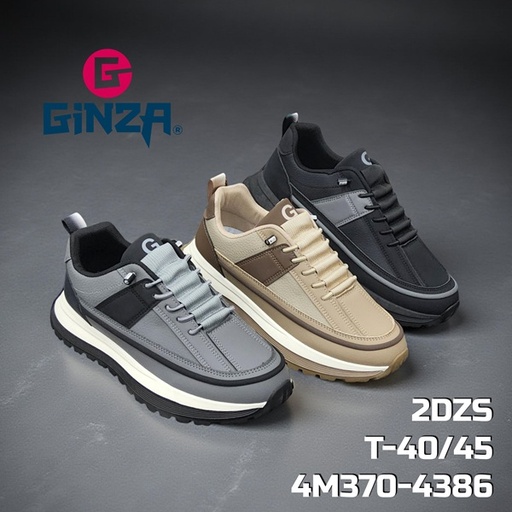 [4M370-4386] Zapatilla para Hombre Ginza 40-45