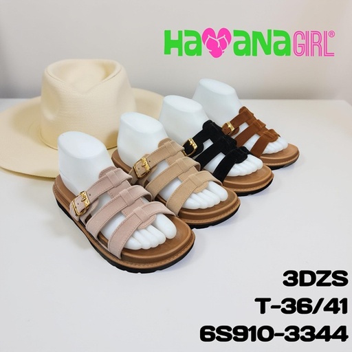 [6S910-3344] Sandalia Casual para Dama 