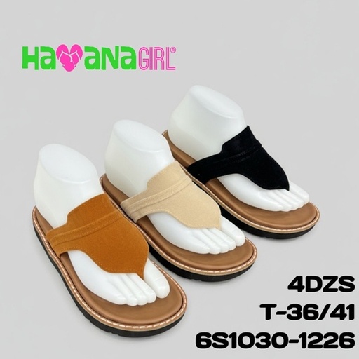 [6S1030-1226] Sandalia Casual para Dama 