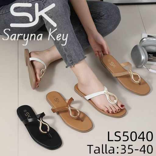 [LS5040] Sandalias Planas Diseño