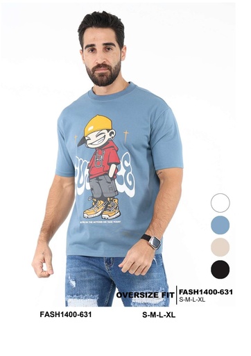 [FASH1400-631] Camiseta Oversize Street Boy