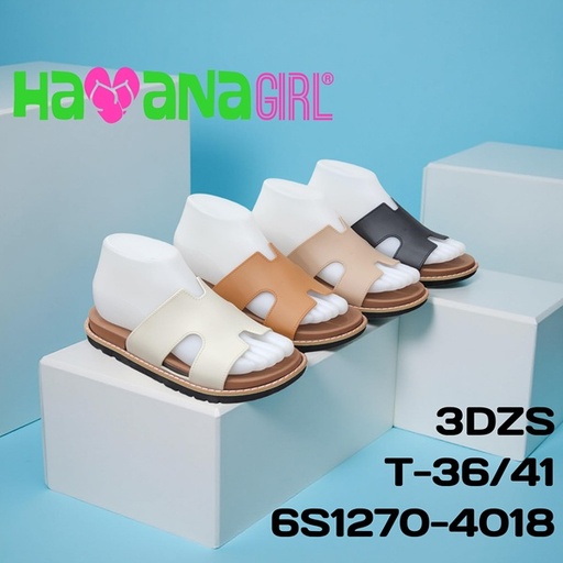 [6S1270-4018] Sandalia Casual para Dama