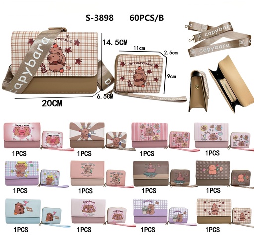 [S-3898] Cartera Pequeña con Monedero