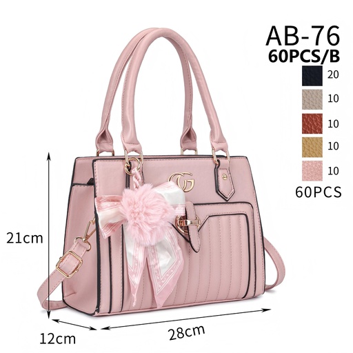 [AB-76] Cartera Elegante con LLavero