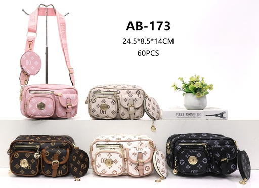 [AB-173] Bolso Bandolera con Monedero