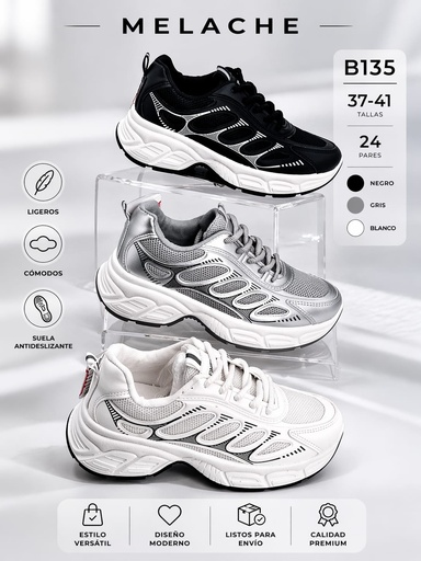 [B135] Zapatilla deportiva para dama