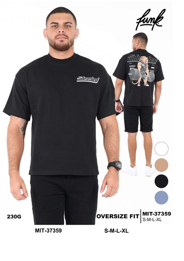 [MIT-37359] Pullover de Hombre Oversize Fit Funk