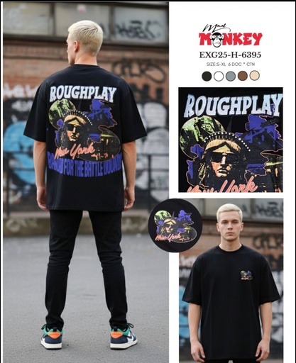 [EXG25-H-6395] Pullover de Hombre Oversize RoughPlay