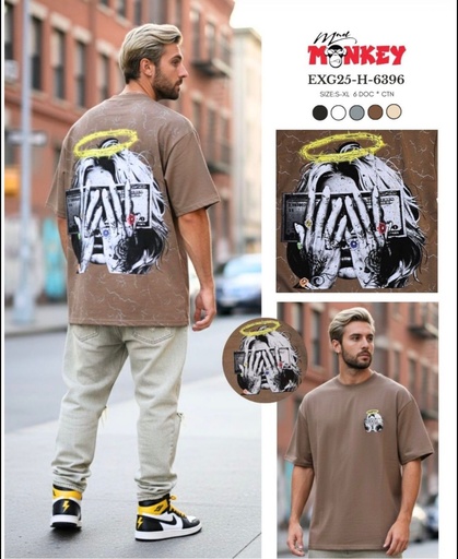 [EXG25-H-6396] Pullover de Hombre Oversize