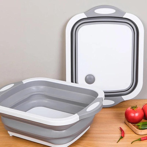 Tabla de Cortar Plegable y Lavado