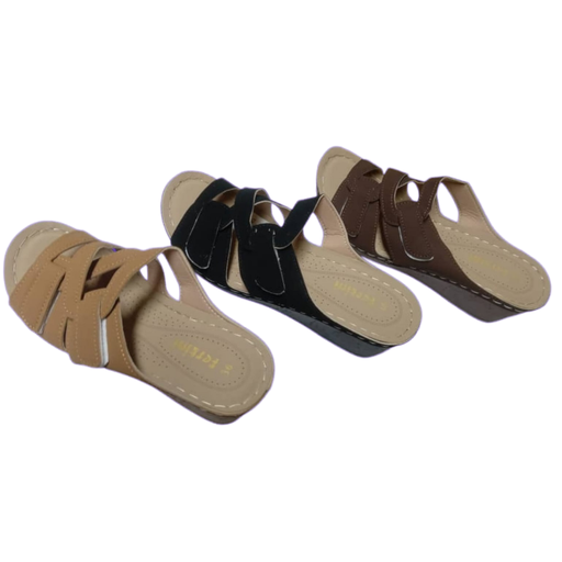 [FER-2122-L8] SANDALIAS CON TACON 