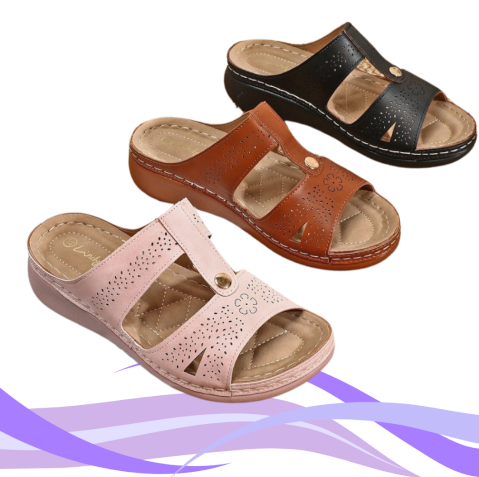 [LD-178-L18] Sandalias de Vestir Semi Plataforma para Dama